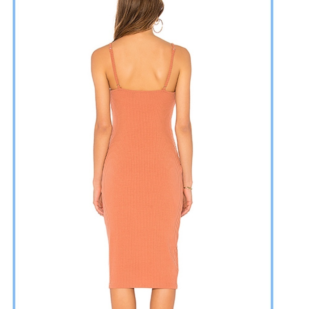New MinkPink Tie Front Masala Dress - Picture 3 of 7